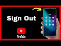 Download Lagu How To Sign Out YouTube Account From All Devices – Quick Tutorial