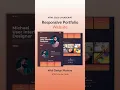 Simple Portfolio Website Using HTML CSS JavaScript