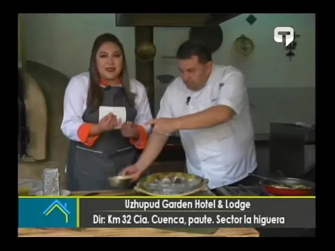 Hoy preparamos cazuela de mariscos en horno de leña