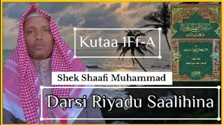 Darsii Kitaaba Riyaadu Saalihina Kuta 1ffa Shek Shaafii Muhammad 