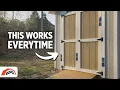 Stop Making These 3 Shed Door Mistakes