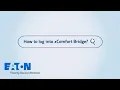 How to log into xComfort Bridge