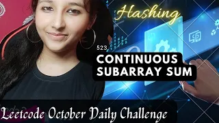 Leetcode 523 Continuous Subarray Sum Leetcode Daily Medium Hashing CPP