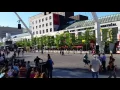 Montreal Jazz Fest  June 30 2016 Matthew Halsall and Gondwana with acrobat on tube