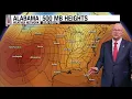 Dry North Scattered Showers South Today Alabama Mid-Morning Forecast for 26