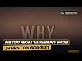 Why Do Negative Reviews Show Up First on Google Algorithm 2026