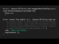MODULE NOT FOUND - solution on haslips generates image