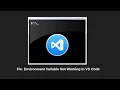 How to Fix Environment Variables in VS Code Not Working