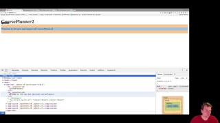 MEAN STACK with Angular4 part 18 - Adding app course in the AppComponent and Input