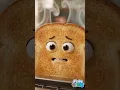 Kids Learn Don t Touch Hot Toast Wait Until It Cools Down Baby Cartoon
