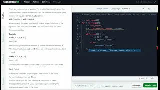 Hackerrank Python Solution Collections - Python Piling Up