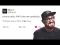 Is PHP the new JavaScript