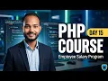 LIVE PHP OOP Session Day 15 Calculate Employee Monthly Salary PHP Classes Inheritance