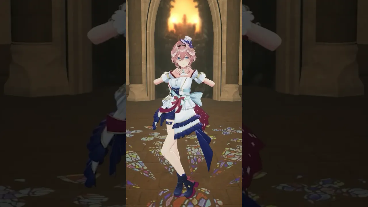 かなた先輩の #おらくる 踊ってみた♪ #shorts #hololive #ホロライブ#鷹嶺ルイ