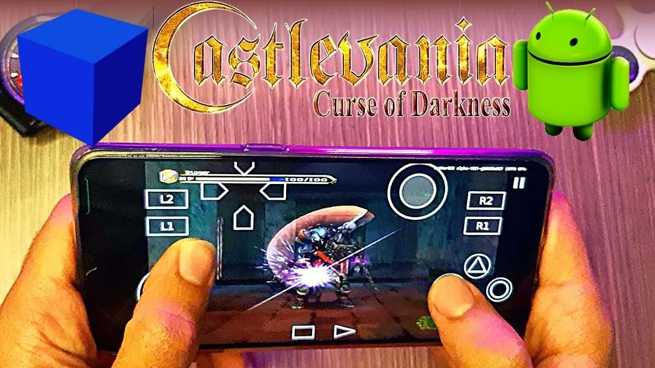 Castlevania: Curse Of Darkness - PS2 Emulator Android Gameplay - Aether SX2 APK - Mobile 2022
