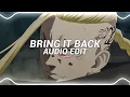Download Lagu bring it back - travis porter [edit audio]
