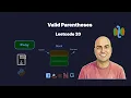 Valid Parentheses - Leetcode 20 Using Stack