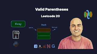Valid Parentheses - Leetcode 20 Using Stack