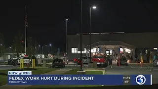 Employee injured at FedEx location in Middletown
