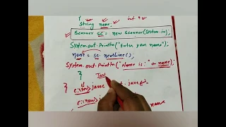 Scanner class in java