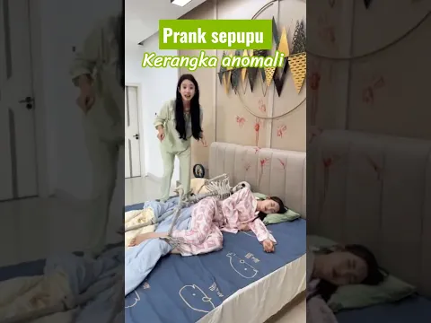 Prank sepupu kerangka anomali #shorts #prank #comedy #funny #fyp #trending #viral
