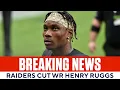 Raiders cut WR Henry Ruggs after DUI Resulting in Death Charge CBS Sports