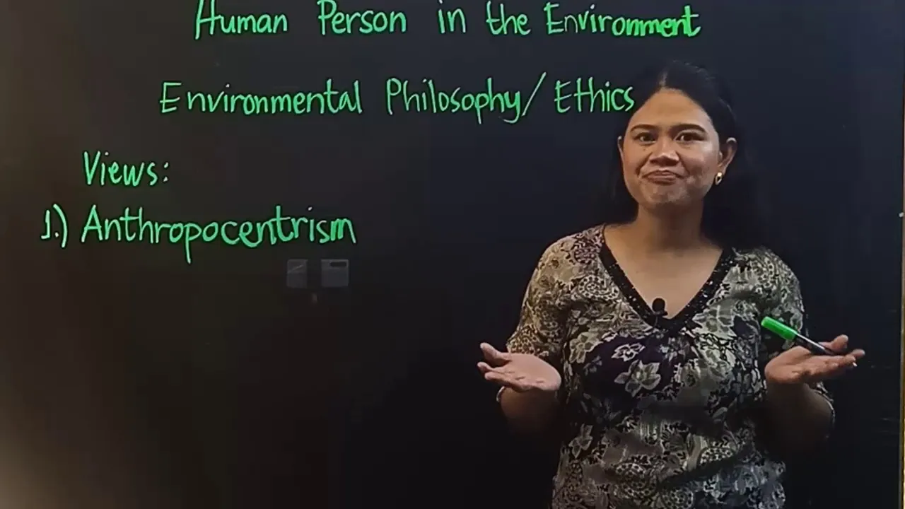 Human Person in the Environment