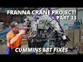 Download Lagu Cummins 6BT Engine Flipping Sump \u0026 Fix Killer Dowel Pin | Franna Crane Project | Part 33