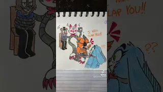Foxy and Toy Bonnie don t get along well