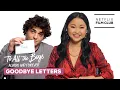 Lana Condor Noah Centineo Say Goodbye to Each Other To All The Boys Always And Forever