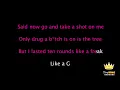 Jhené Aiko ft. Rae Sremmurd - Sativa (Karaoke Version)