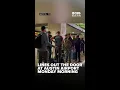 TSA lines stretch outside Austin airport Monday morning MotoGP fans departing