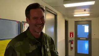 A sea chart showing my planned landfall in Chile hava arrivied and important Peter in uniform