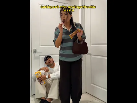 They Caught Each Other Sneaking Food While Dieting