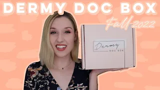AMAZING FALL SKINCARE! | Dermy Doc Box | Fall 2022