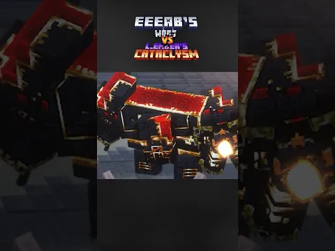 EEEAB's Mobs vs L_Ender 's Cataclysm | #minecraft #mods #java #mobbattle