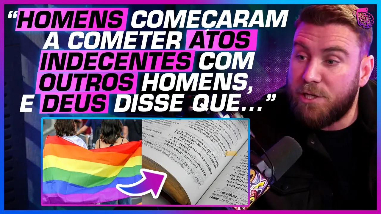 PERSEGUIÇÃO CRISTÃ? PASTOR LÊ a BÍBLIA AO VIVO para PROVAR a CONDENAÇÃO HOMOAFETIVA
