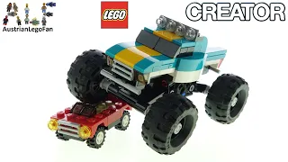 LEGO Creator 31101 Monster Truck - Lego Speed Build Review
