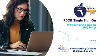 Provider Single Sign On SSO Setup FDOE Single Sign On 3 18 25