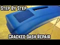 Cracked Dashboard Repair With Fiberglass HOW TO FIBERGLASS DASH PAD Box Chevy Caprice Dash Restore