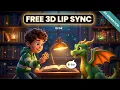 Create Consistent 3D Talking Characters FREE Perfect Lip Sync No Skills
