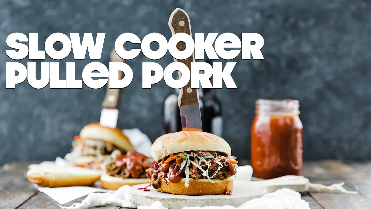 The Slow Cooker BBQ Pulled Pork perfect for any Party. 