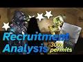 Recruitment Permit Analysis Tag rates rarity rates and more