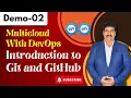 Multicloud With DevOps Demo 02 Introduction to Git and GitHub DevOps Tutorial for Beginners