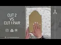 Cut 2 VS Cut 1 Pair - Understanding sewing patterns