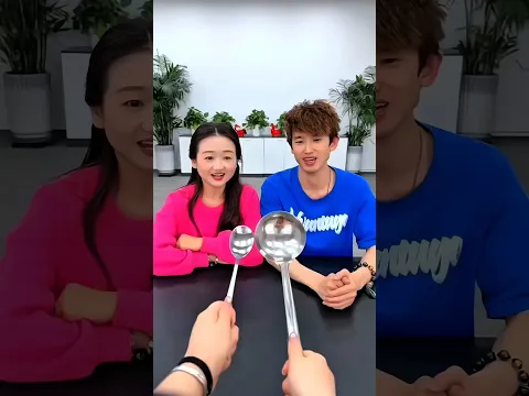 Big Spoon vs Small Spoon! 😂🍚 Who Wins? 🤣#shorts #ytshorts #shortsfeed