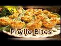 Phyllo Bites with chicken appetizer recipe Traditional me meets west Vlogs