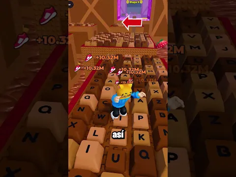 Escapa del teclado, pero no puedo tocar tu color favorito #roblox #shorts #robloxedit #tiktok