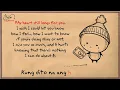 HANGGANG DITO NA LANG - TJ Monterde || Animated Lyric Video by Ella Banana