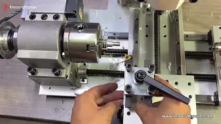 Cutting Threads in Minutes with Innocraftsman CNC Mini Lathe-Milling Machine